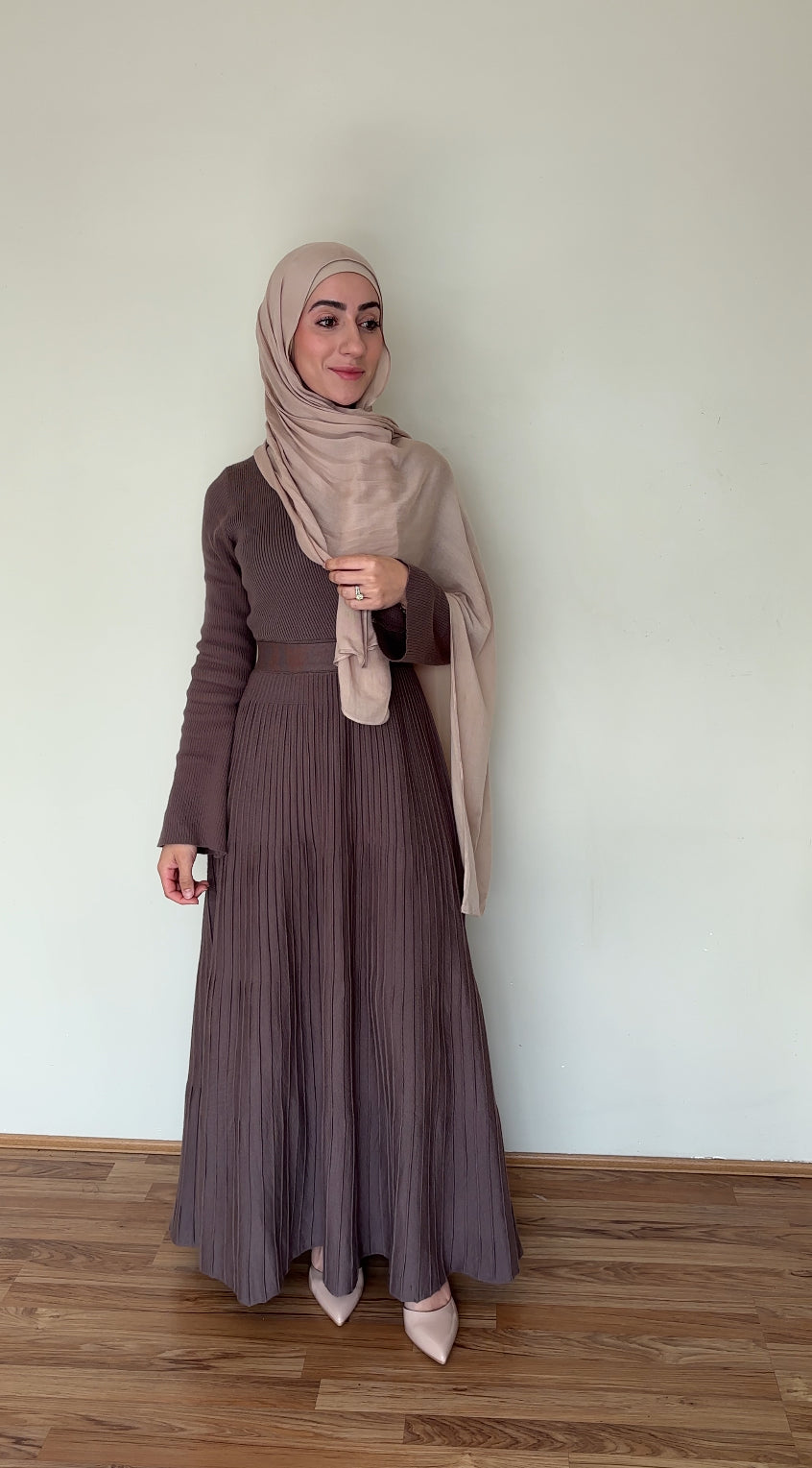 Mocha Layla Knit Dress