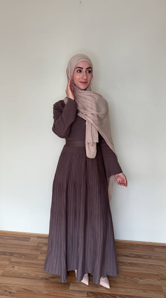 Mocha Layla Knit Dress