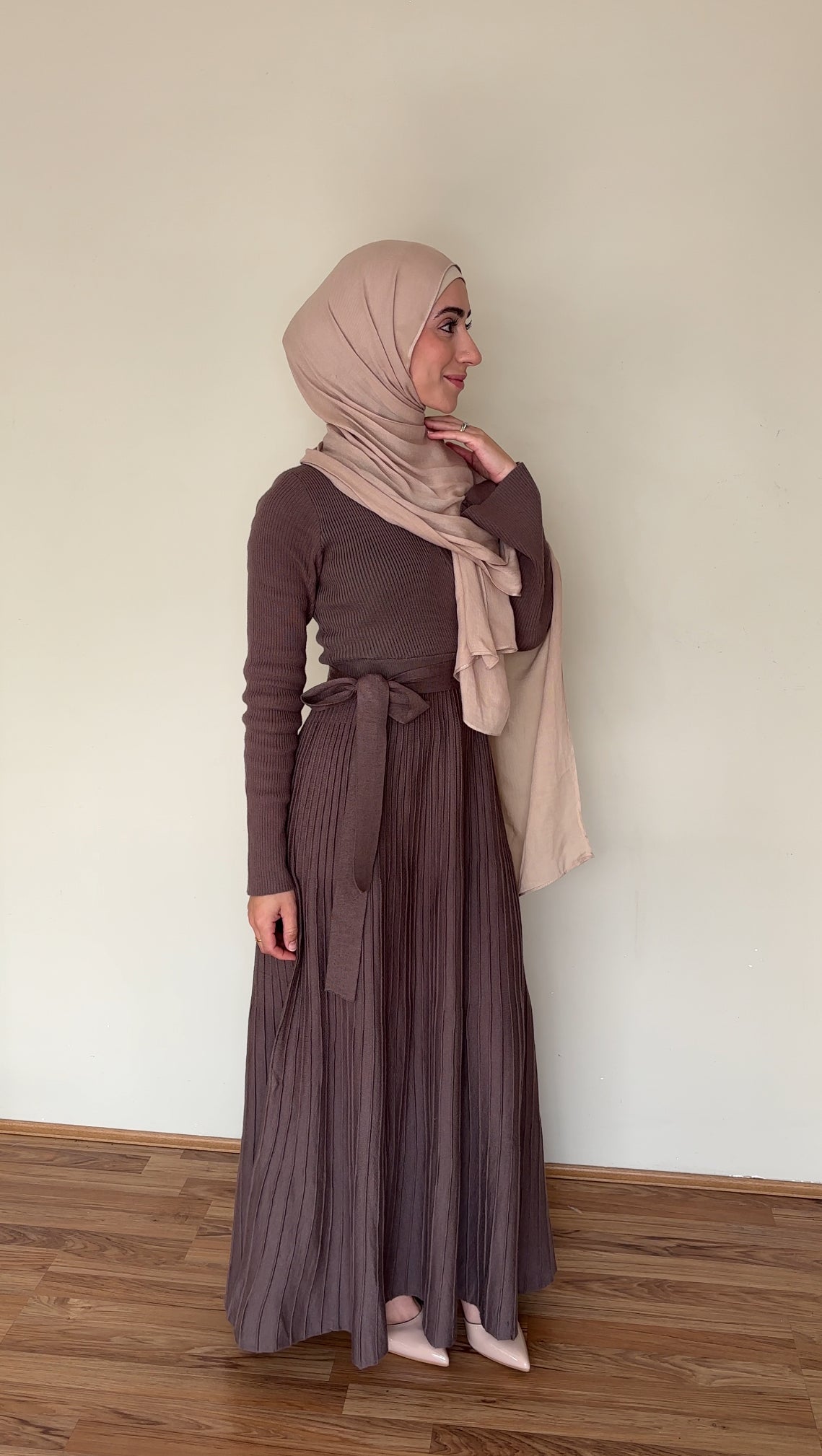 Mocha Layla Knit Dress