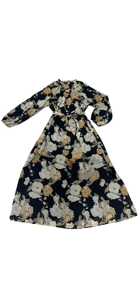 Plus Size Floral Dress