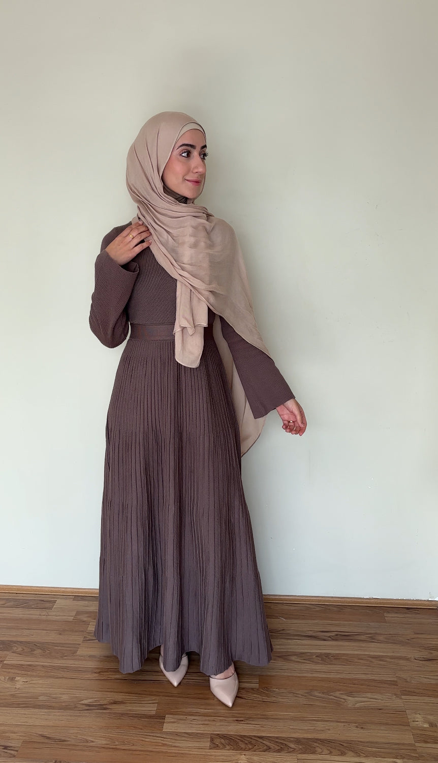 Mocha Layla Knit Dress
