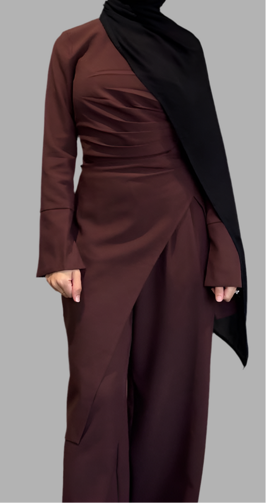 Selena Set - Chocolate Brown