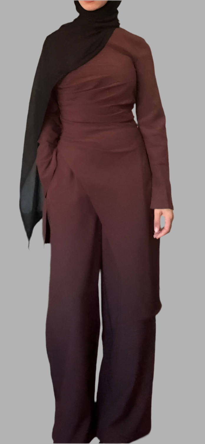 Selena Set - Chocolate Brown