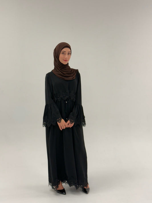 Yara Abaya Black